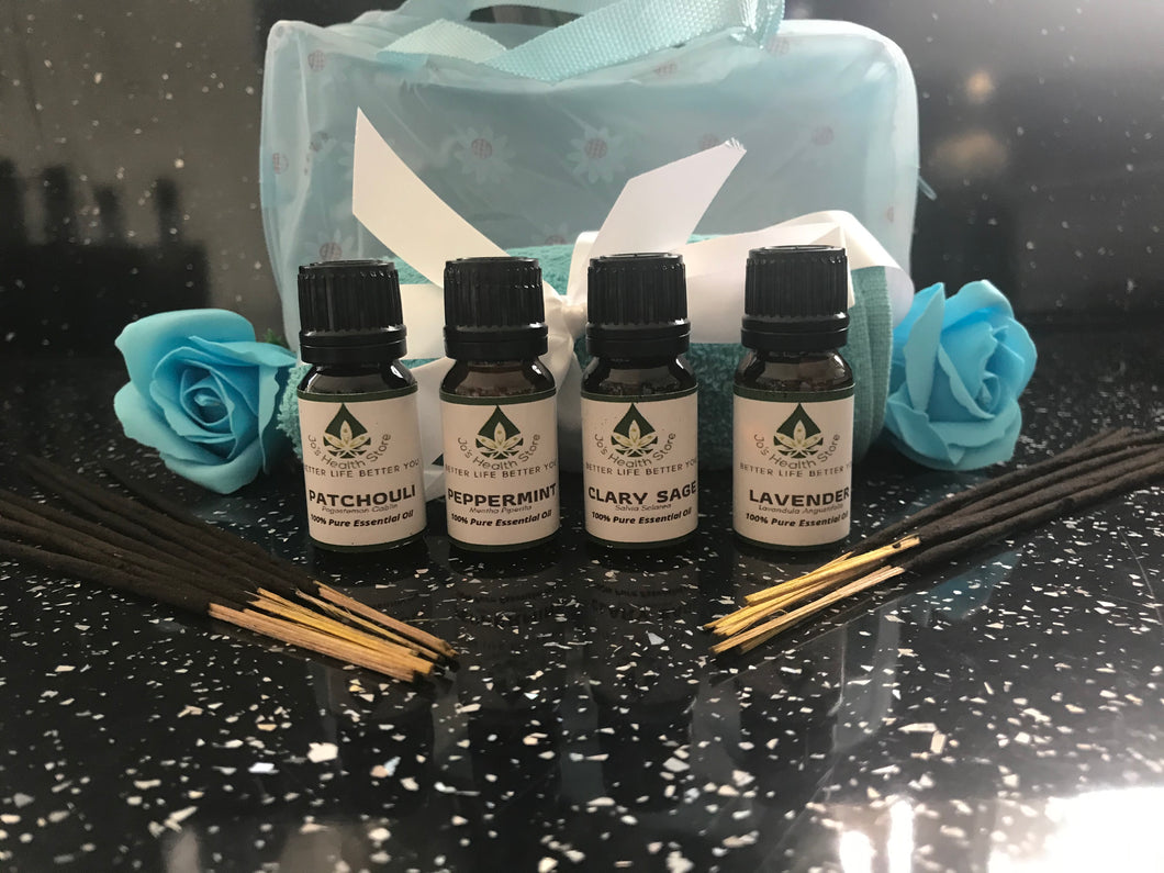 Relaxing Gift Package (1) x 4 Oil (Blue)DISCOUNTED